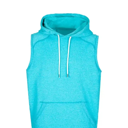 Picture of RAMO, Mens Heather Sleeveless Hoodie